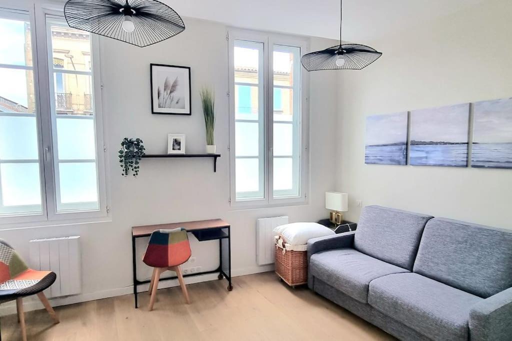 Studio Elegant Et Spacieux - Gare - Metro - Wifi Toulouse Bagian luar foto